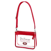 WEAR by Erin Andrews San Francisco 49ers Plastic Chain Mini Crossbody