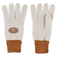 Ensemble écharpe et gants ton sur ton WEAR by Erin Andrews des 49ers de San Francisco