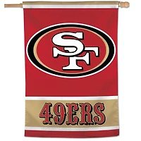 Bannière verticale simple face WinCraft San Francisco 49ers 28" x 40"
