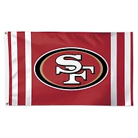 WinCraft San Francisco 49ers 3' x 5' Vertical Stripes Deluxe Single-Sided Flag