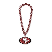 WinCraft San Francisco 49ers Collier avec logo à grande chaîne