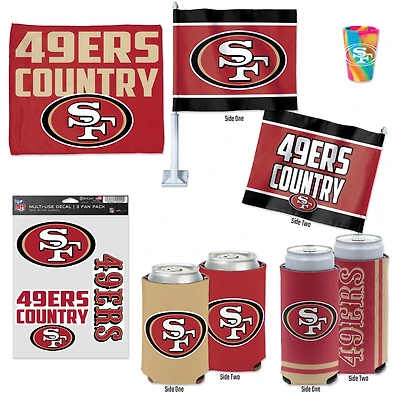 Pack Gameday de six pièces WinCraft San Francisco 49ers