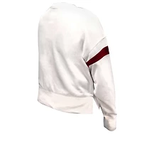 Women's Fanatics  White San Francisco 49ers Plus Fleece Pullover Sweatshirt