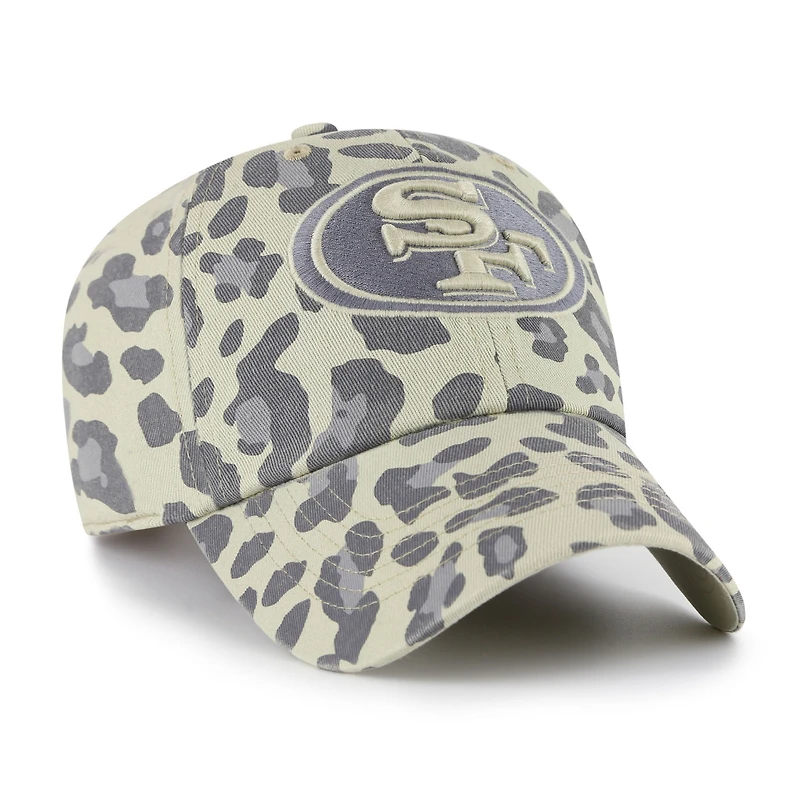 Women's '47  Gray San Francisco 49ers Bagheera Clean Up Adjustable Hat
