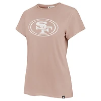 Women's '47  Light Pink San Francisco 49ers Premier Frankie T-Shirt