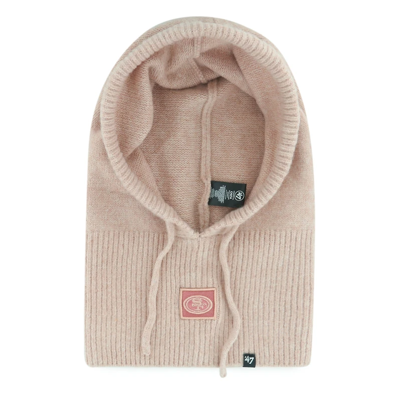 Women's '47 Light Red San Francisco 49ers Mellow Knit Snood