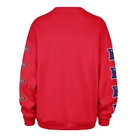 Sweat-shirt oversize « 47 Scarlet » des San Francisco 49ers pour femme