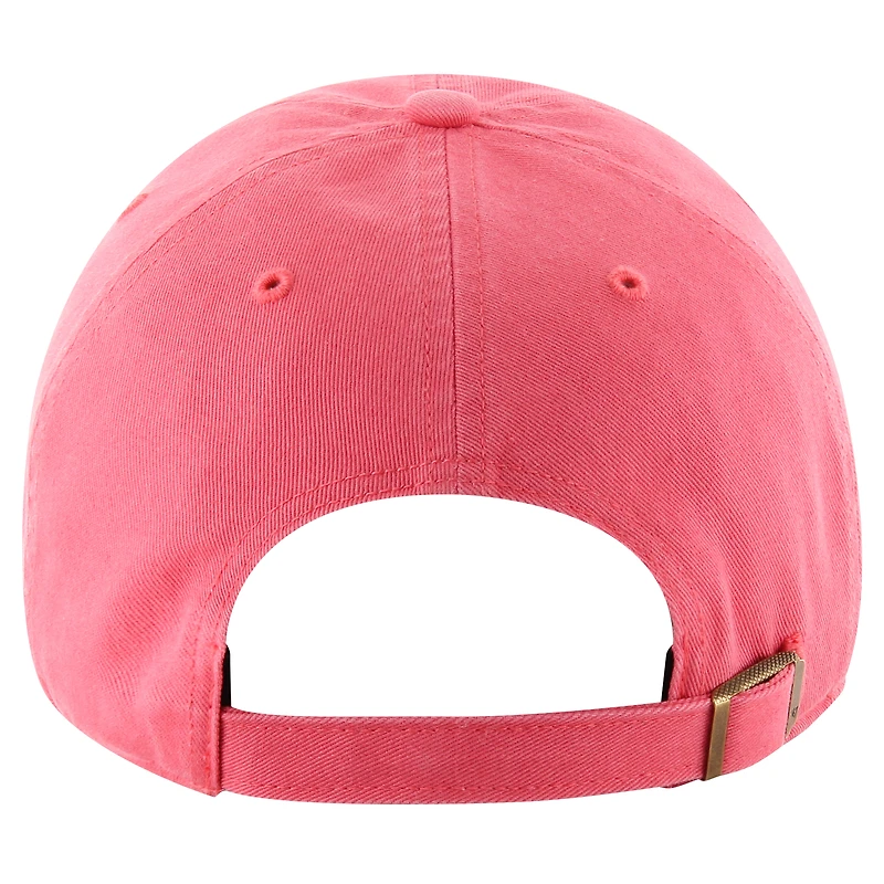 Women's '47 Scarlet San Francisco 49ers Luminance Cheer Clean Up Adjustable Hat