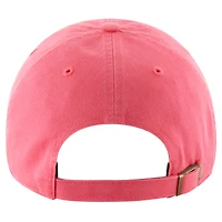 Women's '47 Scarlet San Francisco 49ers Luminance Cheer Clean Up Adjustable Hat