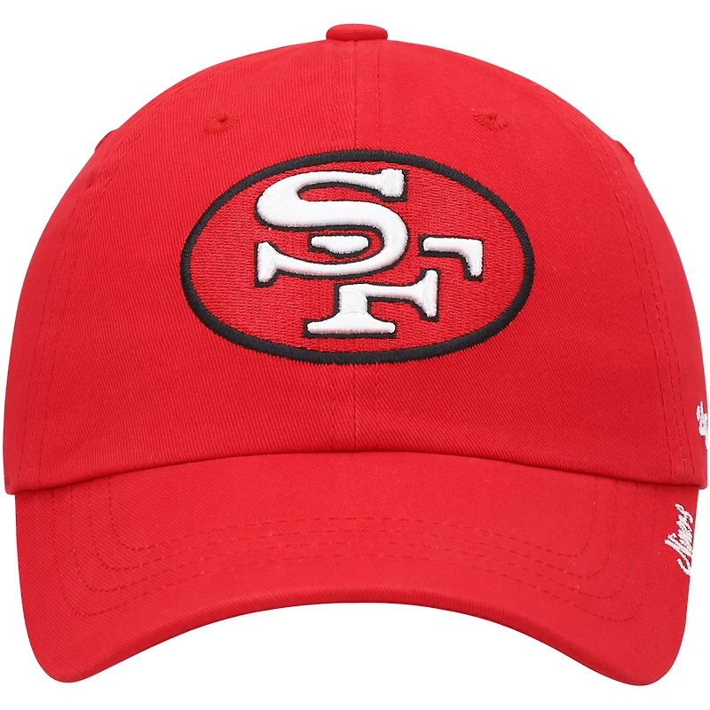 Women's '47 Scarlet San Francisco 49ers Miata Clean Up Adjustable Hat