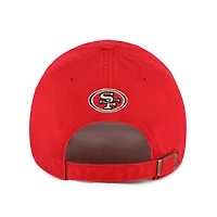 Casquette ajustable Zoey Clean Up Scarlet 47 des San Francisco 49ers pour femme