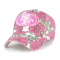 Women's '47 White San Francisco 49ers Florentina Clean Up Adjustable Hat