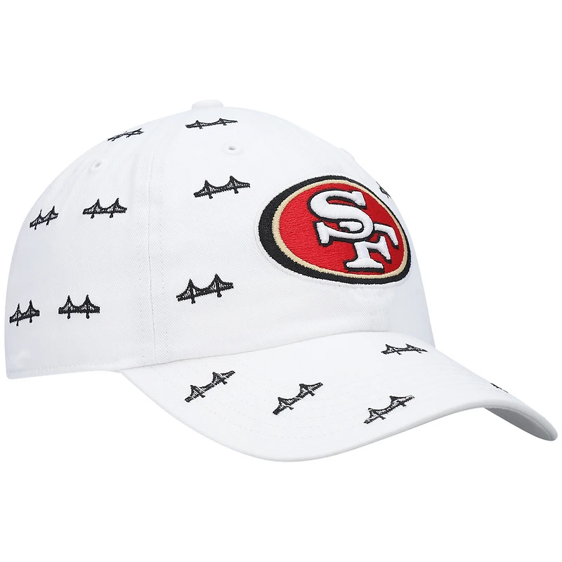 Casquette réglable '47 San Francisco 49ers Team Confetti Clean Up pour femme