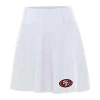 Jupe-short Chip blanche Antigua pour femme des 49ers de San Francisco