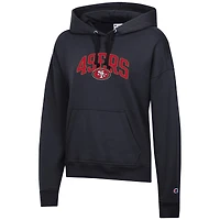 Women's Champion  Black San Francisco 49ers Powerblend Hoodie
