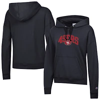 Women's Champion  Black San Francisco 49ers Powerblend Hoodie