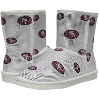 Women's Cuce  San Francisco 49ers Logo Pull on Ankle Boots