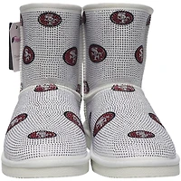 Women's Cuce  San Francisco 49ers Logo Pull on Ankle Boots