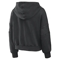Sweat à capuche Fanatics noir pour femme