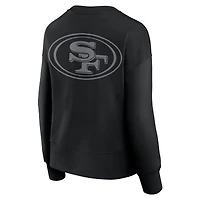 Women's Fanatics  Black San Francisco 49ers Elements Pullover Sweatshirt