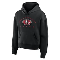 Women's Fanatics Black San Francisco 49ers Eligible Receiver Legacy Pullover Hoodie