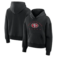 Women's Fanatics Black San Francisco 49ers Eligible Receiver Legacy Pullover Hoodie