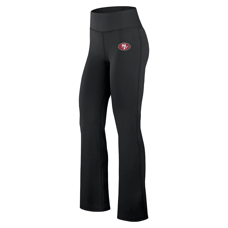 Legging évasé Maxed Out noir pour femme de la marque Fanatics des 49ers San Francisco