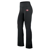 Women's Fanatics Black San Francisco 49ers Maxed Out Flare Leggings
