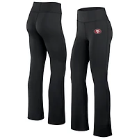 Legging évasé Maxed Out Fanatics pour femmes, San Francisco 49ers, noir