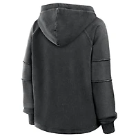 Sweat à capuche surdimensionné noir Fanatics pour femme des San Francisco 49ers