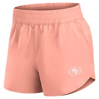 Short tissé Fanatics Coral San Francisco 49ers Front Office pour femmes