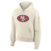 Sweat à capuche pour femme Fanatics Cream San Francisco 49ers Dove Legacy