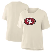 T-shirt crème Fanatics pour femme, motif colombe des 49ers de San Francisco