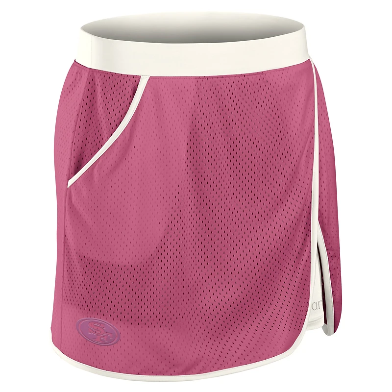 Women's Fanatics Red San Francisco 49ers Studio Wellness Skort