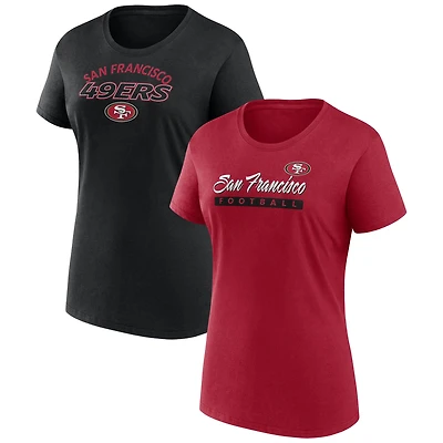 Women's Fanatics San Francisco 49ers Risk T-Shirt Combo Pack