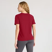Women's Fanatics Scarlet San Francisco 49ers Essential Legacy T-Shirt