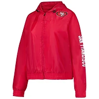 Women's Fanatics Scarlet San Francisco 49ers Full-Zip Jacket