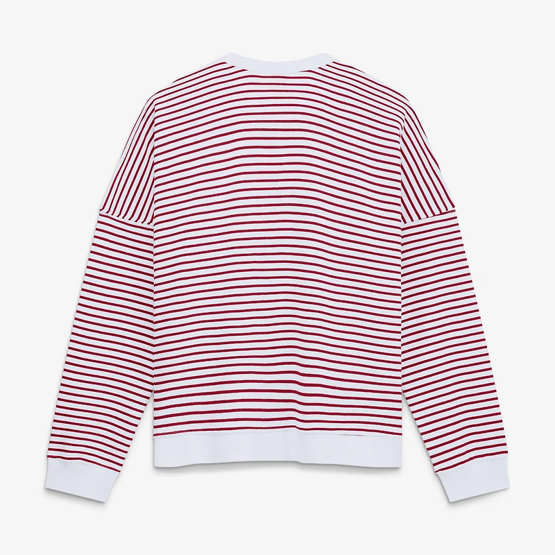 Sweat-shirt oversize blanc San Francisco 49ers pour femme (Fanatics)