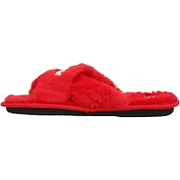 Chaussons FOCO San Francisco 49ers Script Cross Slide pour femme