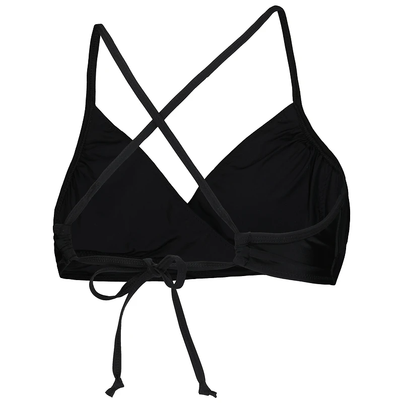 Haut de bikini noir G-III 4Her by Carl Banks pour femmes, Temple la renommée des 49ers San Francisco