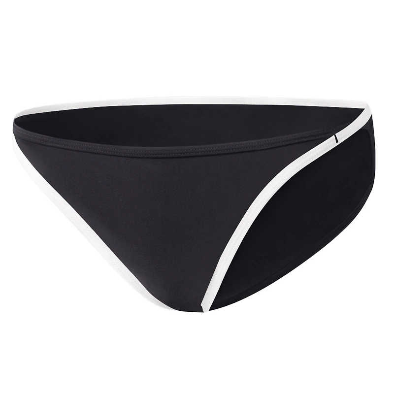 Bas de maillot bain pour femme G-III 4Her by Carl Banks noir San Francisco 49ers Play Action
