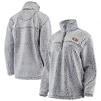Veste G-III 4Her by Carl Banks grise pour femme en sherpa des 49ers de San Francisco