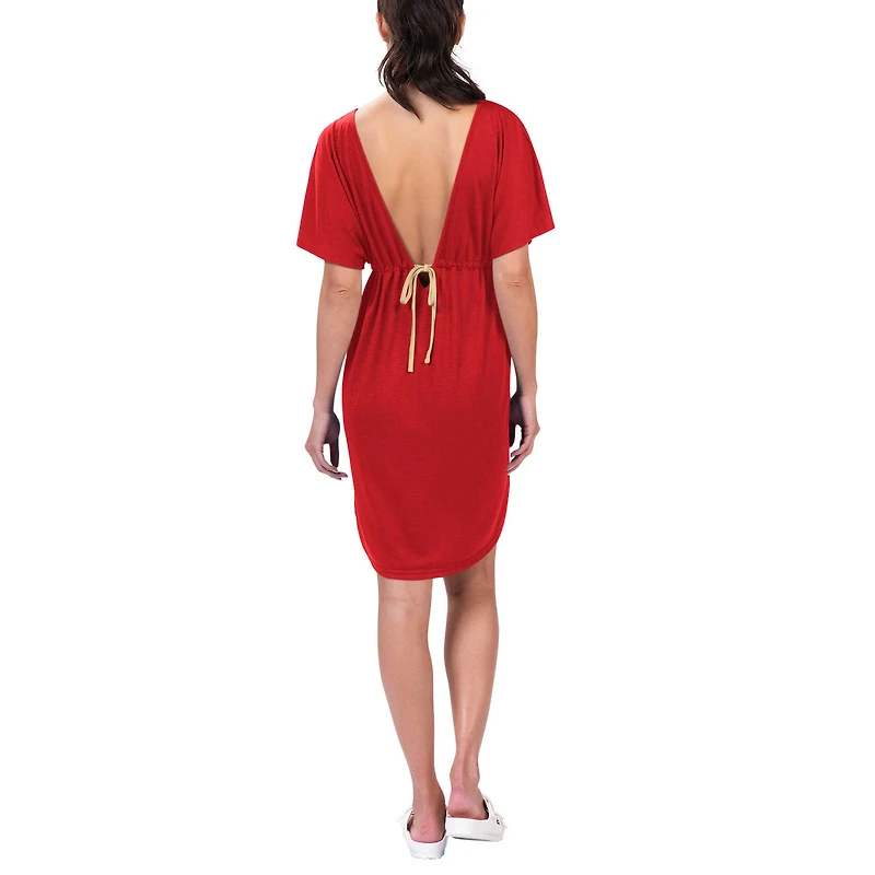 Maillot de bain G-III 4Her par Carl Banks Scarlet San Francisco 49ers Versus pour femmes