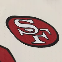 Maillot court Mitchell & Ness Joe Montana crème pour femme, San Francisco 49ers, joueur retraité.