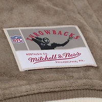 Veste universitaire Mitchell & Ness beige San Francisco 49ers pour femme
