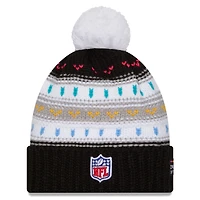 Bonnet à revers et pompon NFL Crucial Catch 2025 des San Francisco 49ers de New Era pour femme