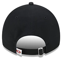 Casquette réglable noire San Francisco 49ers Main Core Classic 2.0 9TWENTY New Era pour femme
