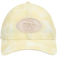 Women's New Era Cream San Francisco 49ers Frond 9TWENTY Adjustable Hat