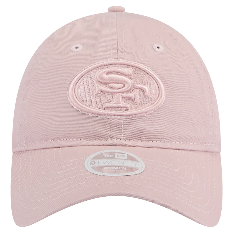 Women's New Era  Light Pink San Francisco 49ers Main 9TWENTY Adjustable Hat