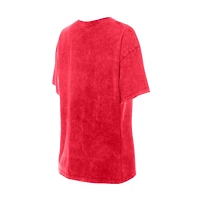 T-shirt oversize rétro New Era Scarlet San Francisco 49ers pour femme